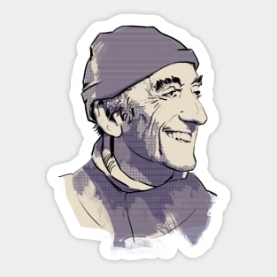 Jacques Cousteau Sticker